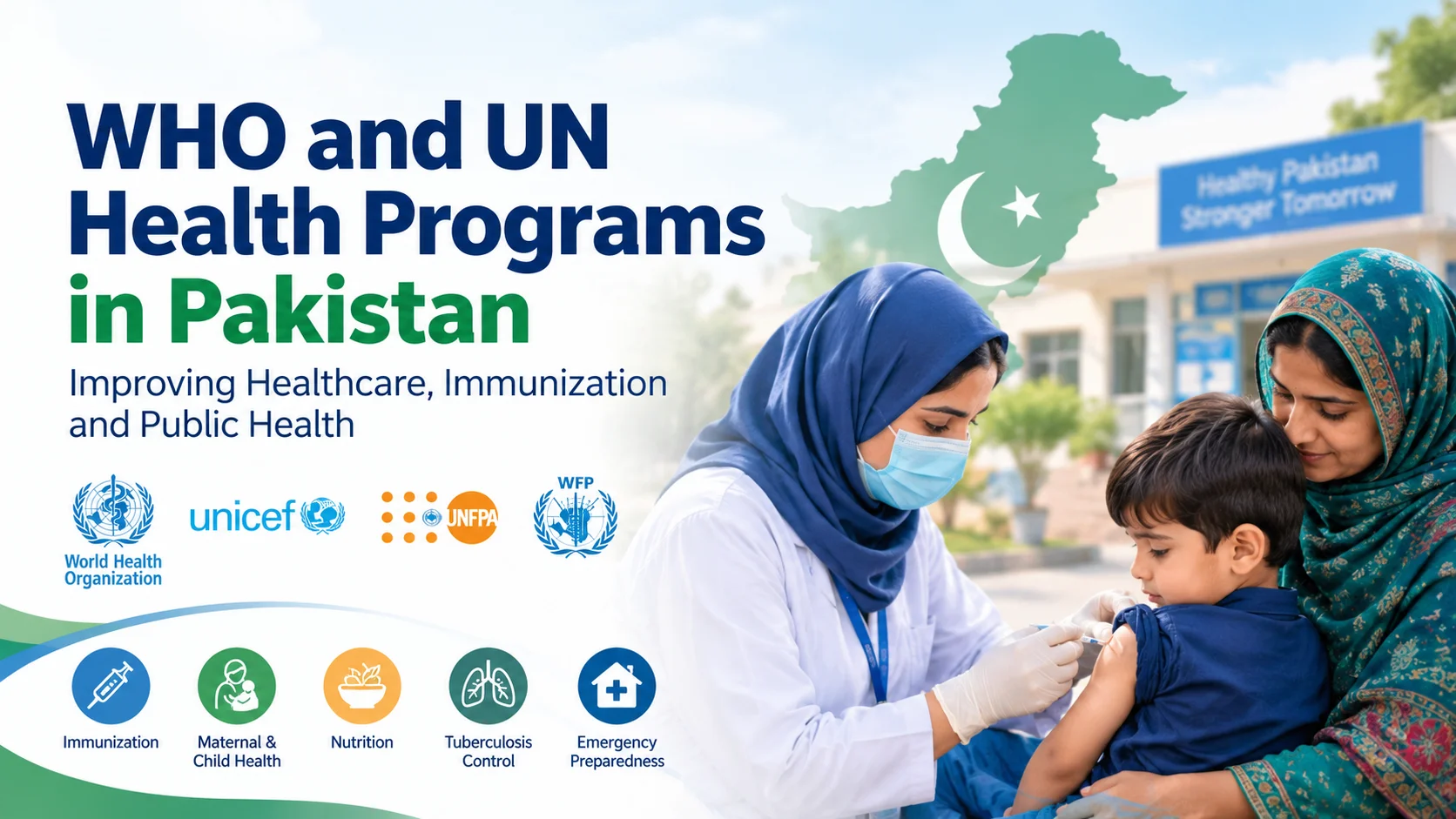 WHO and UN Health Programs in Pakistan: Improving Healthcare, Immunization and Public Health
