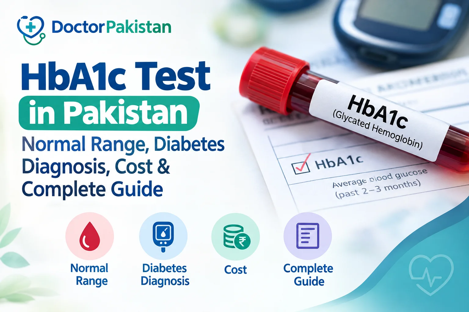 HbA1c Test in Pakistan – Normal Range, Diabetes Diagnosis, Cost & Complete Guide