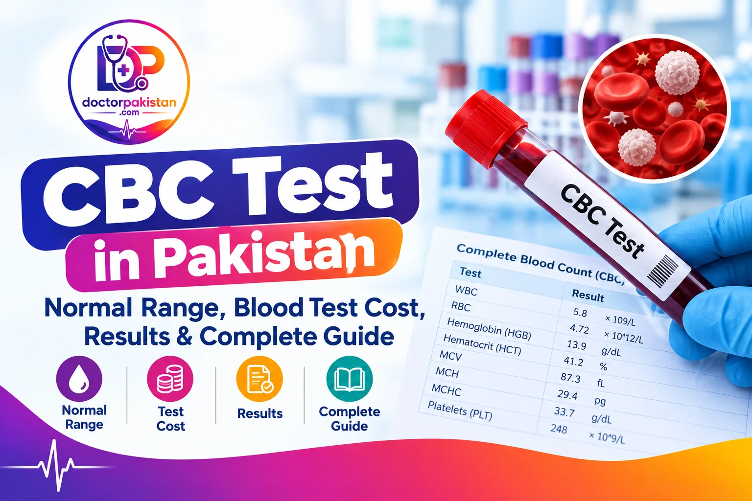 CBC Test in Pakistan – Normal Range, Blood Test Cost, Results & Complete Guide